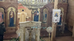 Ікона Розп'яття Спасителя із Зарваниці перебуває у храмі Покрови
